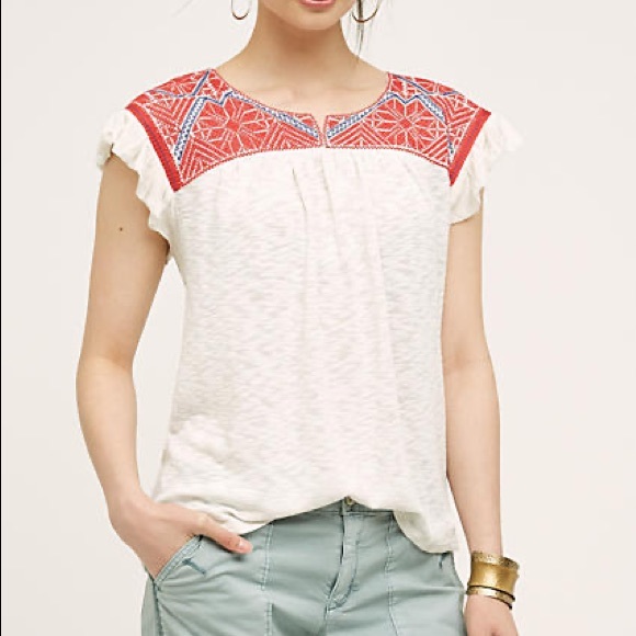 Anthropologie Tops - •SOLD• Anthropologie One September Evin Top